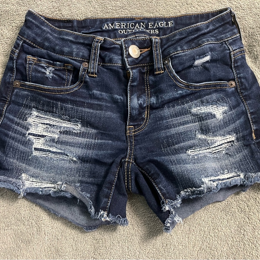 American Eagle Outfitters distressed Jean Shorts